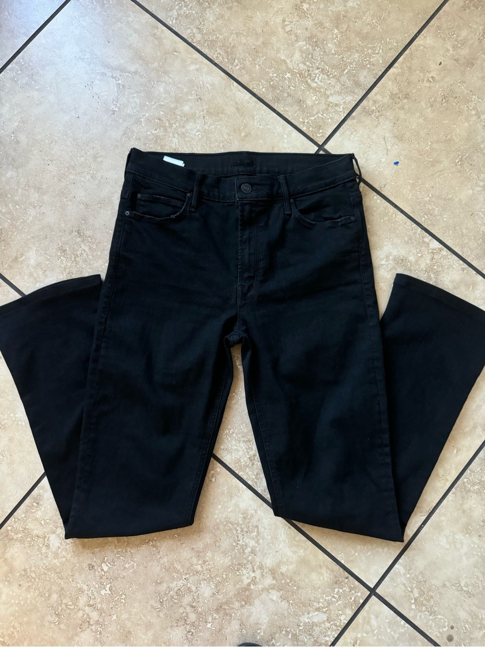 MOTHER The Runaway In Not Guilty Black Jeans sz. 30
